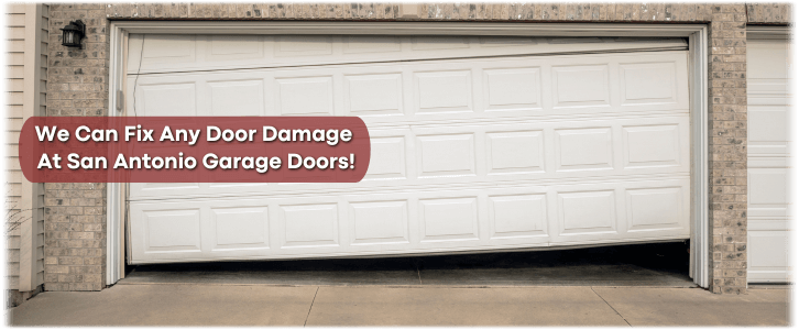 Garage Door Off Track In San Antonio